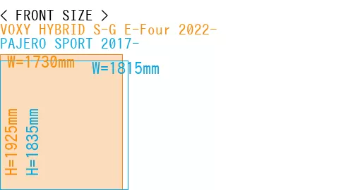 #VOXY HYBRID S-G E-Four 2022- + PAJERO SPORT 2017-